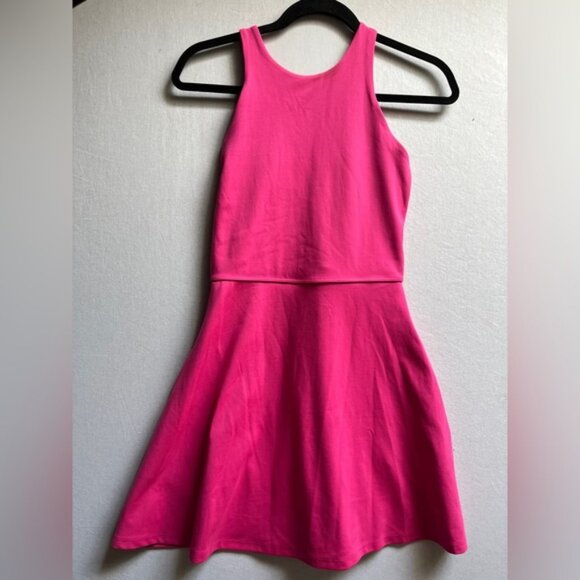 Athleta Conscious Pink Sporty Mini Dress Sz S - Picture 2 of 8